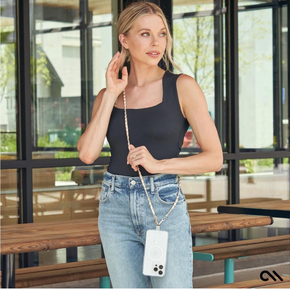 NWT Case-Mate Crossbody Phone Lanyard/Chain [Works with All Phones]